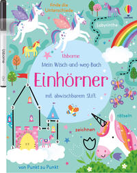 Vorderes Coverbild Mein Wisch-und-weg-Buch: Einhörner