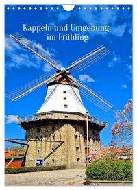 Vorderes Coverbild Kappeln und Umgebung im Frühling (Wandkalender 2025 DIN A4 hoch), CALVENDO Monatskalender