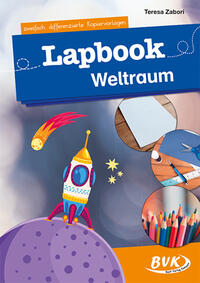 Vorderes Coverbild Lapbook Weltraum
