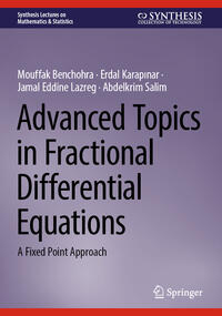 Vorderes Coverbild Advanced Topics in Fractional Differential Equations