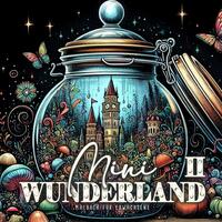 Vorderes Coverbild Mini Wunderland Malbuch für Erwachsene 2