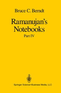 Vorderes Coverbild Ramanujan’s Notebooks