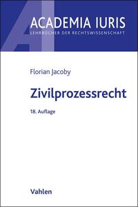 Vorderes Coverbild Zivilprozessrecht