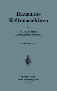 Vorderes Coverbild Haushalt-Kältemaschinen