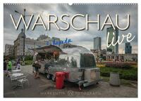 Vorderes Coverbild Warschau live (Wandkalender 2025 DIN A2 quer), CALVENDO Monatskalender
