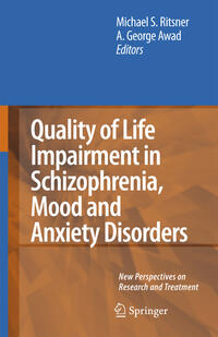 Vorderes Coverbild Quality of Life Impairment in Schizophrenia, Mood and Anxiety Disorders