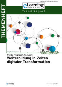 Vorderes Coverbild eLearning Journal - Trend Report 2018/2019