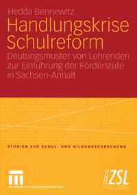 Vorderes Coverbild Handlungskrise Schulreform