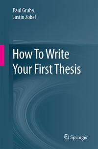 Vorderes Coverbild How To Write Your First Thesis