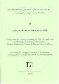 Vorderes Coverbild Jüngere Lessingforschung 2014