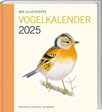 Vorderes Coverbild Der illustrierte Vogelkalender 2025