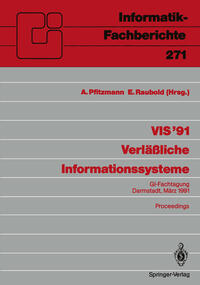Vorderes Coverbild VIS ’91 Verläßliche Informationssysteme