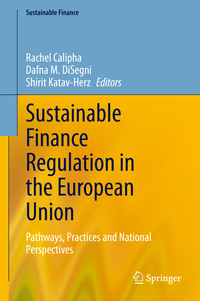Vorderes Coverbild Sustainable Finance Regulation in the European Union