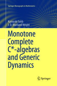 Vorderes Coverbild Monotone Complete C*-algebras and Generic Dynamics