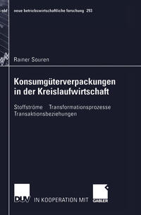 Vorderes Coverbild Konsumgüterverpackungen in der Kreislaufwirtschaft