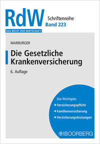 Vorderes Coverbild Die Gesetzliche Krankenversicherung