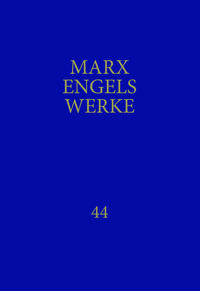 Vorderes Coverbild MEW / Marx-Engels-Werke Band 1 bis 44