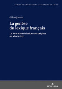 Vorderes Coverbild La genèse du lexique français