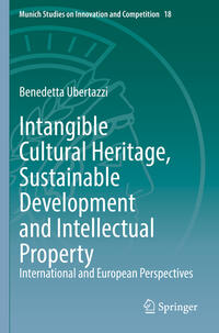 Vorderes Coverbild Intangible Cultural Heritage, Sustainable Development and Intellectual Property