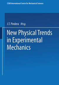 Vorderes Coverbild New Physical Trends in Experimental Mechanics