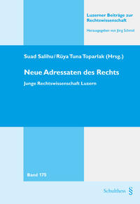 Vorderes Coverbild Neue Adressaten des Rechts