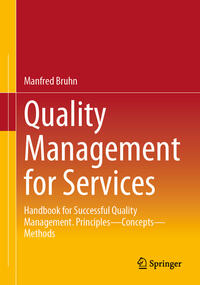 Vorderes Coverbild Quality Management for Services