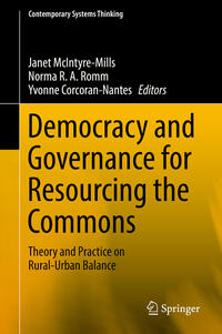 Vorderes Coverbild Democracy and Governance for Resourcing the Commons
