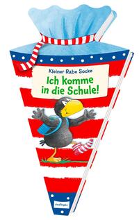 Vorderes Coverbild Der kleine Rabe Socke: Ich komme in die Schule!