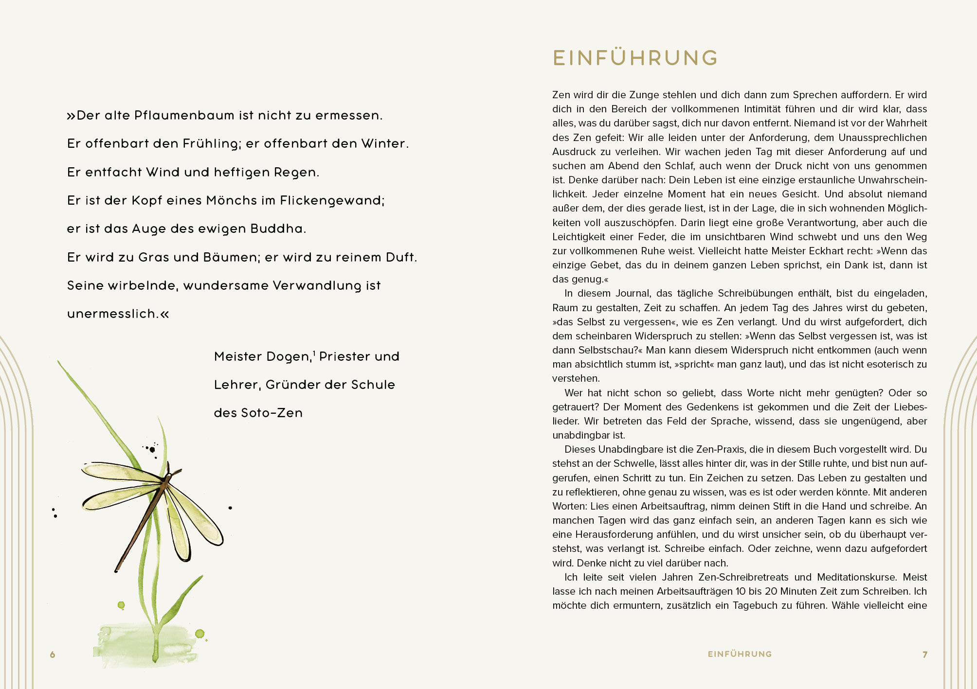 Beispielinhalt (Bild) Mit Zen durch das Jahr