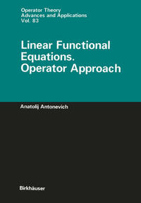 Vorderes Coverbild Linear Functional Equations. Operator Approach