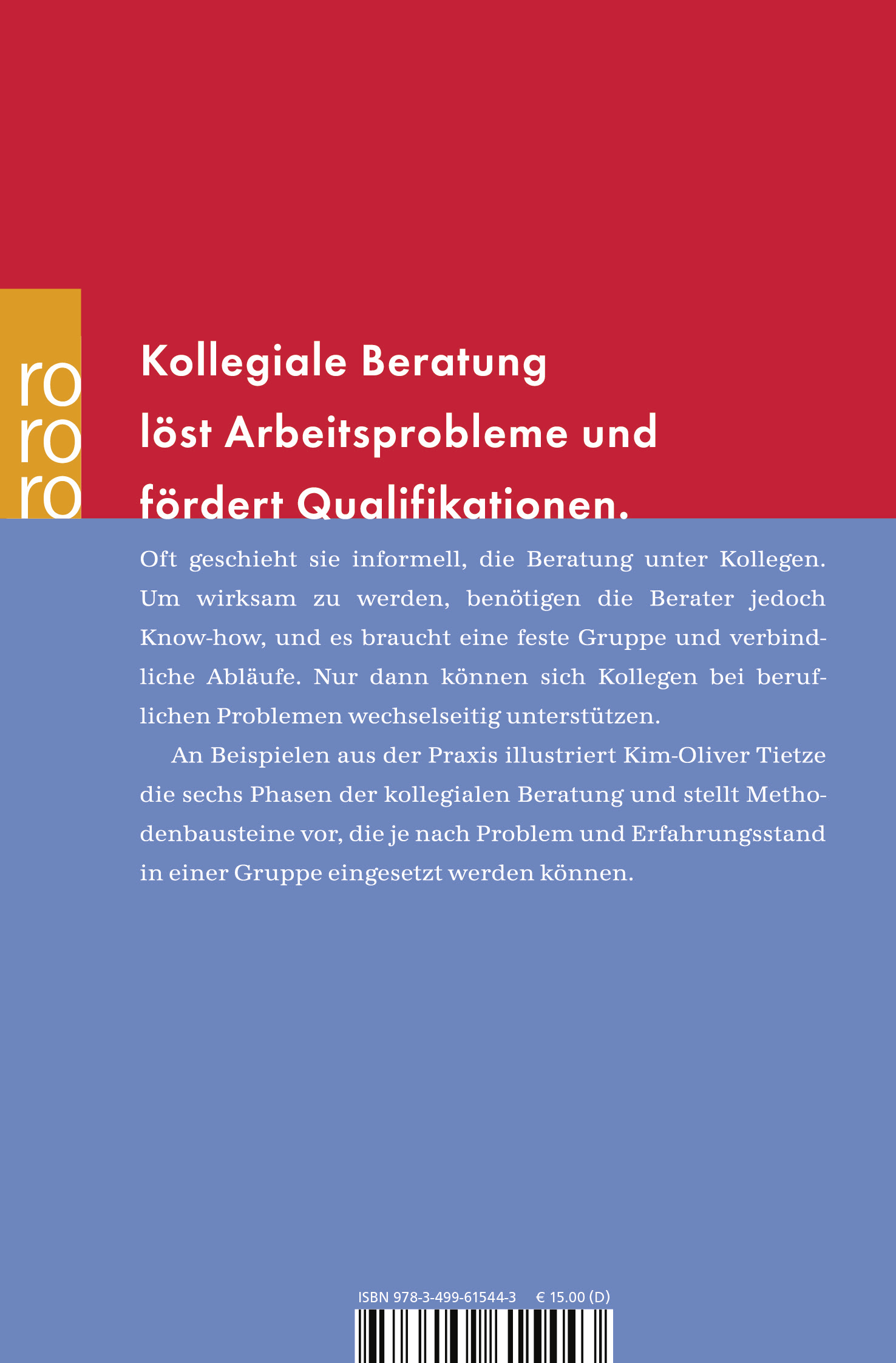 Rückseitencover Kollegiale Beratung