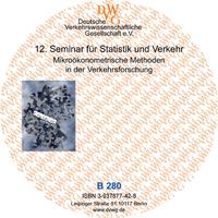 Vorderes Coverbild Mikroökonometrische Methoden in der Verkehrsforschung