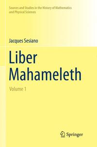 Vorderes Coverbild Liber Mahameleth