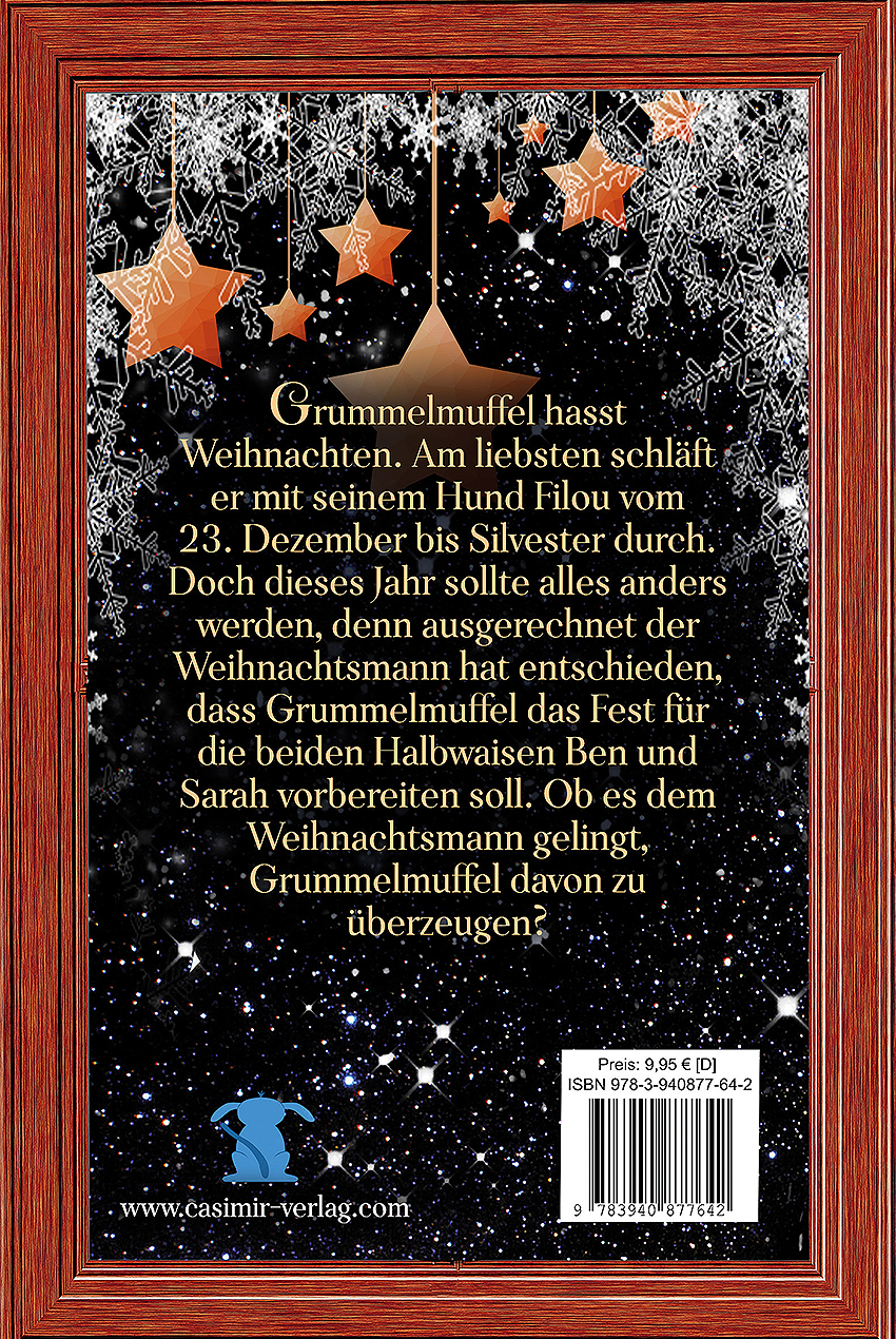 Rückseitencover Grummelmuffel feiert Weihnachten