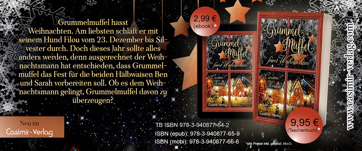 Werbematerial (Bild) Grummelmuffel feiert Weihnachten