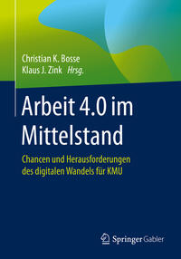 Vorderes Coverbild Arbeit 4.0 im Mittelstand