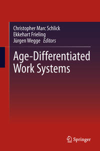 Vorderes Coverbild Age-Differentiated Work Systems