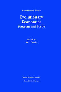 Vorderes Coverbild Evolutionary Economics: Program and Scope