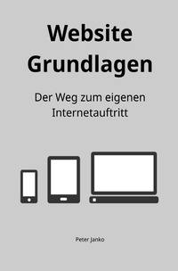 Vorderes Coverbild Website Grundlagen