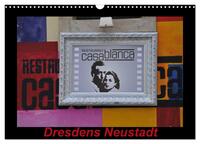 Vorderes Coverbild Dresdens Neustadt (Wandkalender 2025 DIN A3 quer), CALVENDO Monatskalender