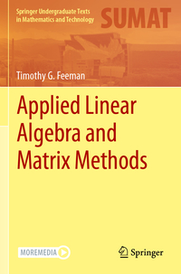 Vorderes Coverbild Applied Linear Algebra and Matrix Methods
