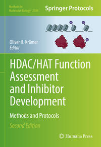Vorderes Coverbild HDAC/HAT Function Assessment and Inhibitor Development