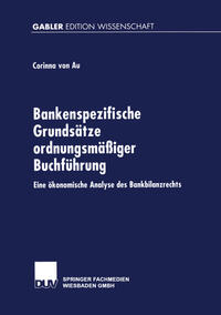 Vorderes Coverbild Bankenspezifische Grundsätze ordnungsmäßiger Buchführung