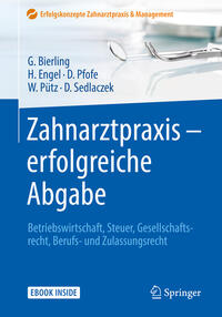 Vorderes Coverbild Zahnarztpraxis - erfolgreiche Abgabe