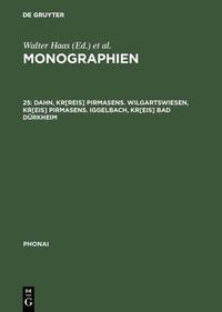 Vorderes Coverbild Dahn, Kr[reis] Pirmasens. Wilgartswiesen, Kr[eis] Pirmasens. Iggelbach, Kr[eis] Bad Dürkheim