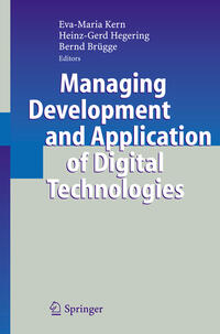 Vorderes Coverbild Managing Development and Application of Digital Technologies