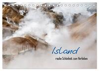 Vorderes Coverbild Island - rauhe Schönheit zum Verlieben (Tischkalender 2025 DIN A5 quer), CALVENDO Monatskalender