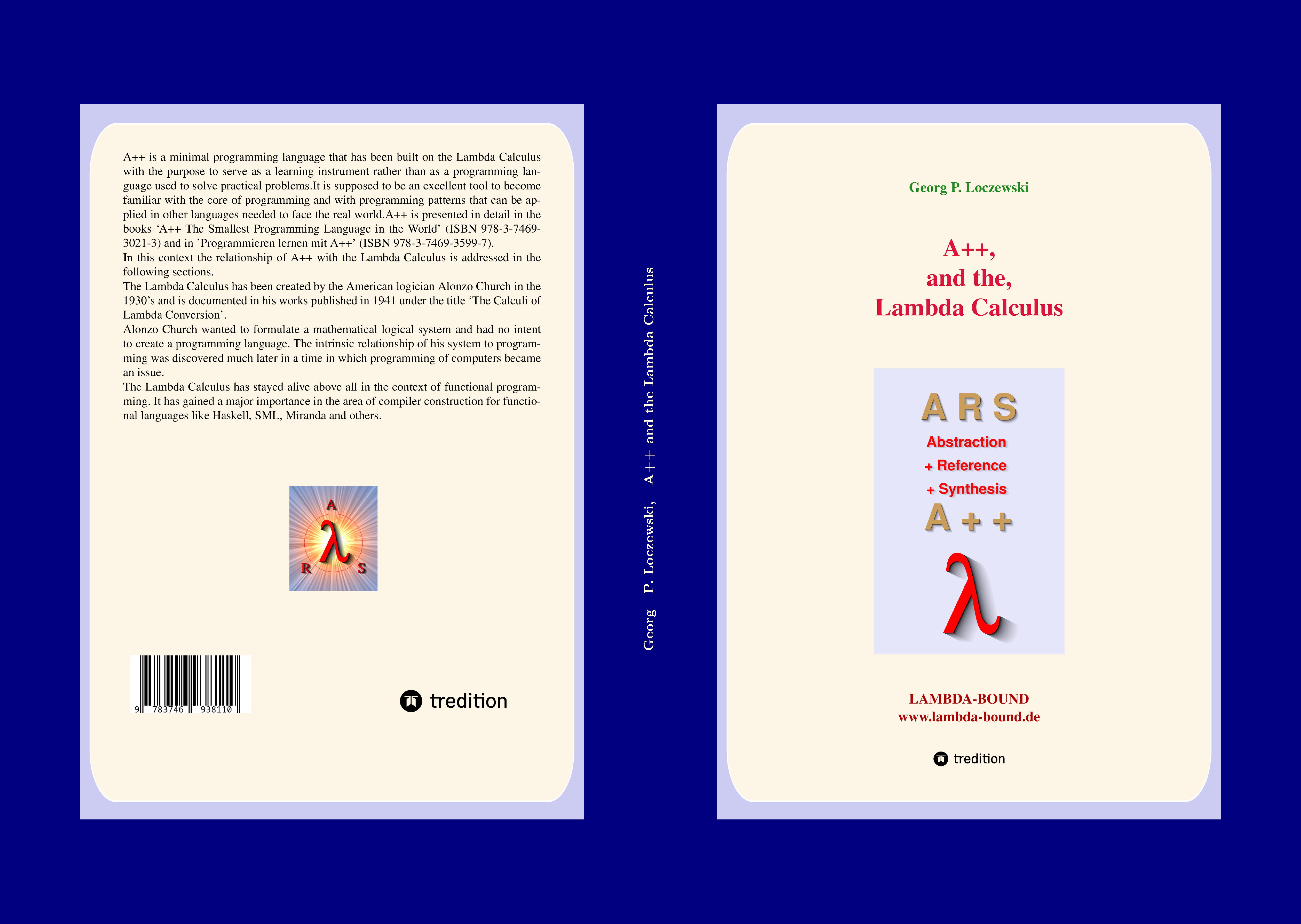 Gesamtes Coverbild A++ and the Lambda Calculus