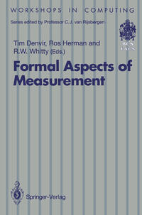 Vorderes Coverbild Formal Aspects of Measurement