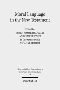 Vorderes Coverbild Moral Language in the New Testament